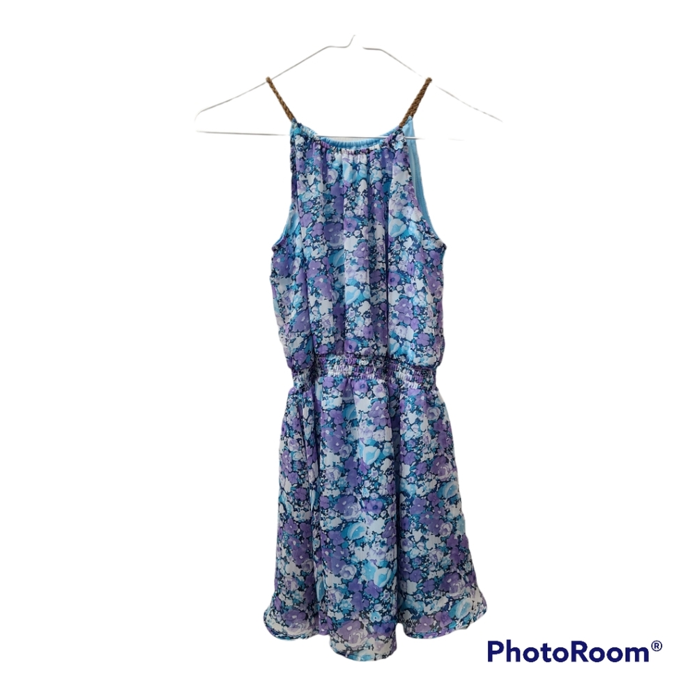 Kidpik Pansy Halter Dress
